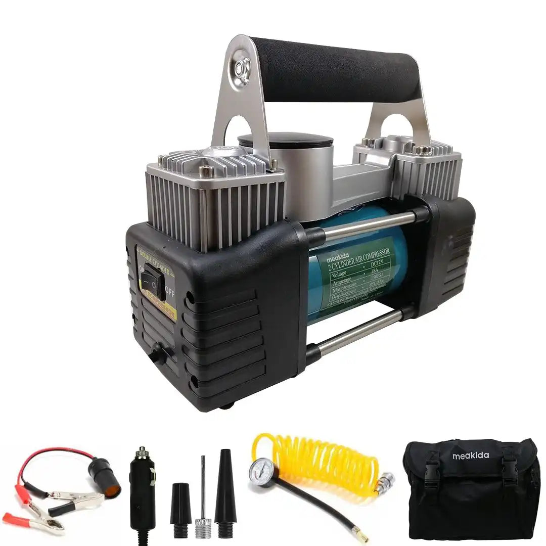 Gonfleur meakida 12v 2 cylindres