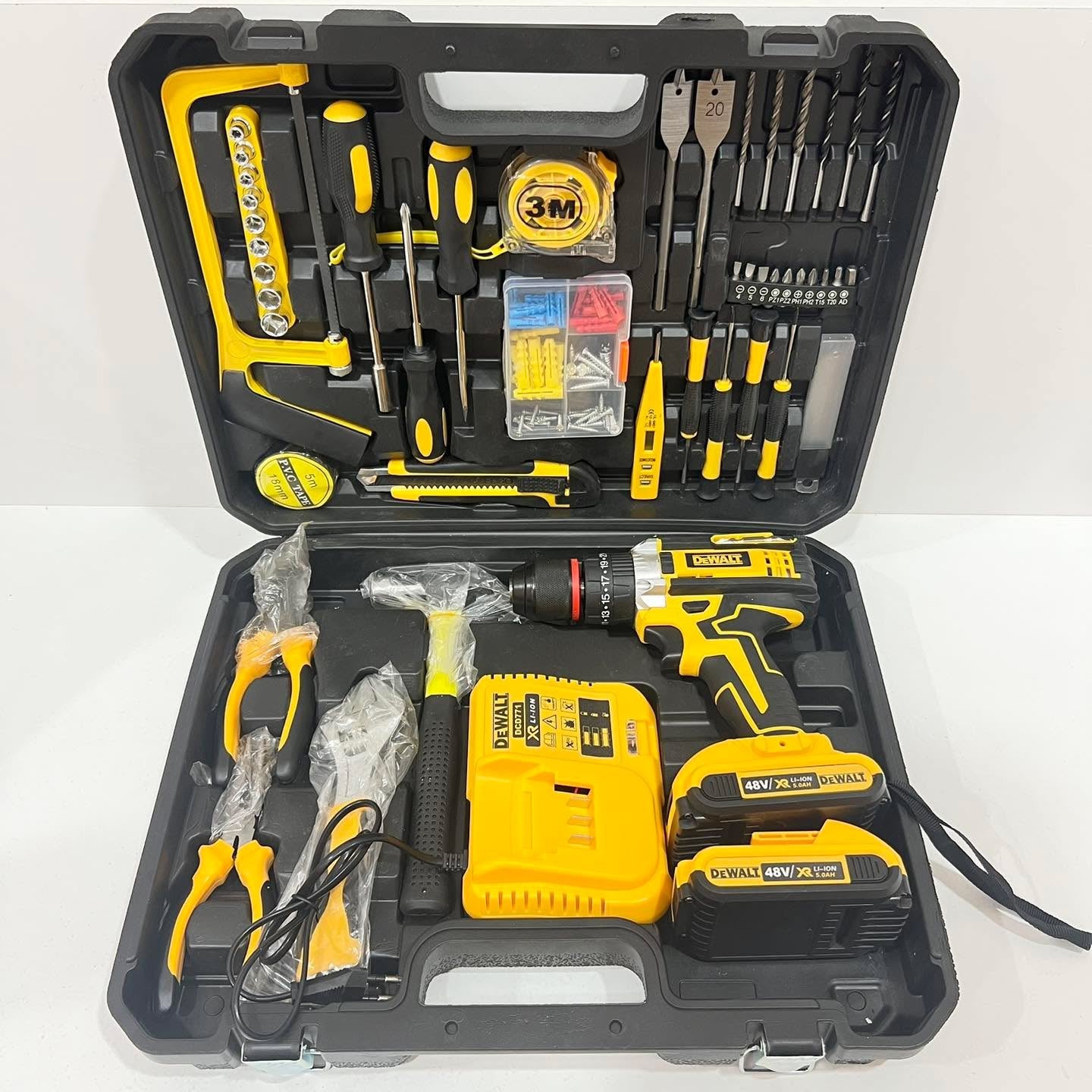 Valise viseus DeWalt 128pcs