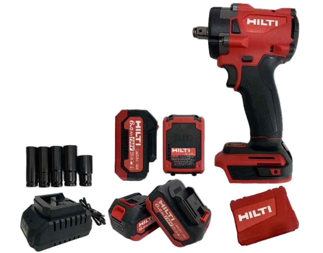 CLÉ À CHOC BRUSHLESS 198V AVEC DOUBLE BATTERIES – Professionnel