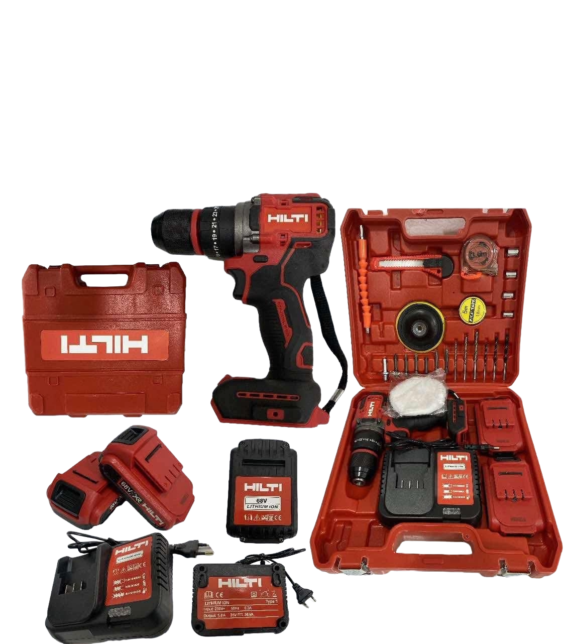 COFFRET VISSEUSE BRUSHLESS 68V AVEC DOUBLE BATTERIES – Professionnel