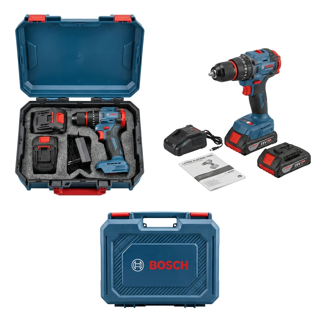 Visseuse Bosch avec double batteries