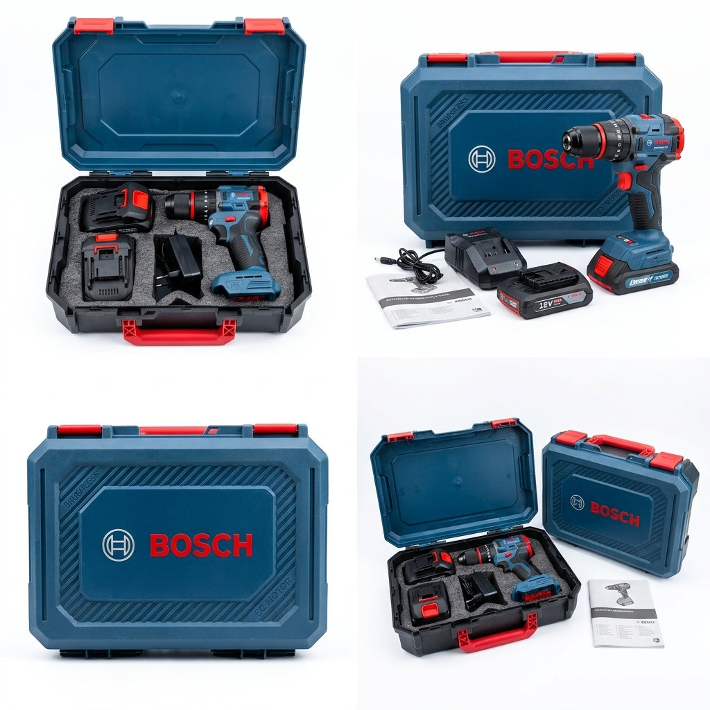 Visseuse Bosch avec double batteries